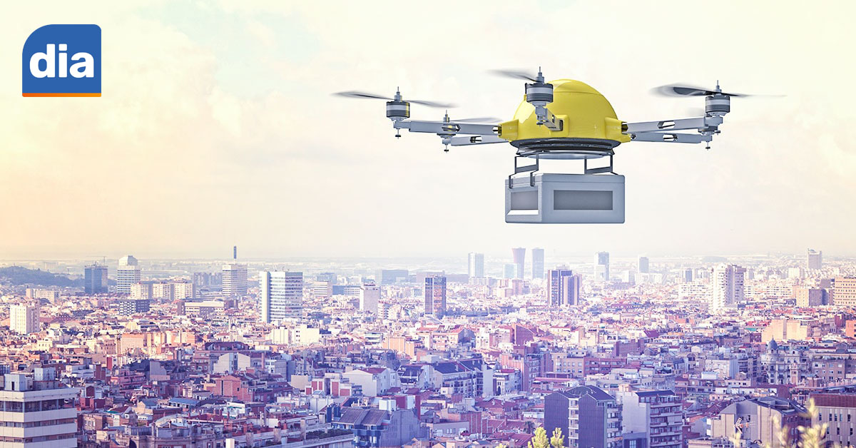 Kargo Teslimatı Drone Cihazı Kullanılarak Yapılıyor.