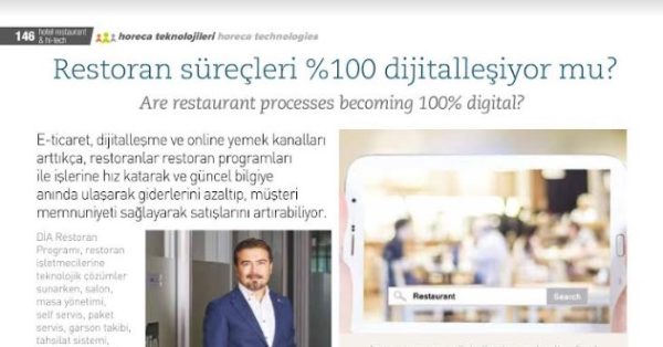 “Restoran Süreçleri %100 Dijitalleşiyor mu?”