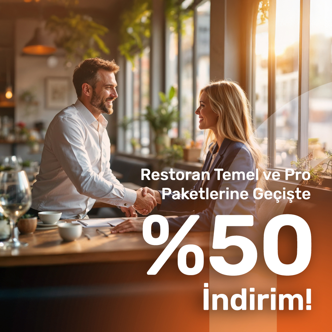 DİA Restoran Temel ve Pro Paketlerde Kampanya